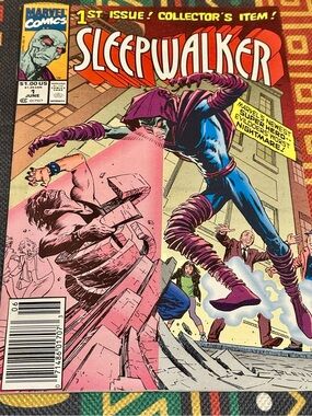 💥 ENTER THE MINDSCAPE! SLEEPWALKER #1 (JUNE 1991) – NEWSSTAND VARIANT 💥